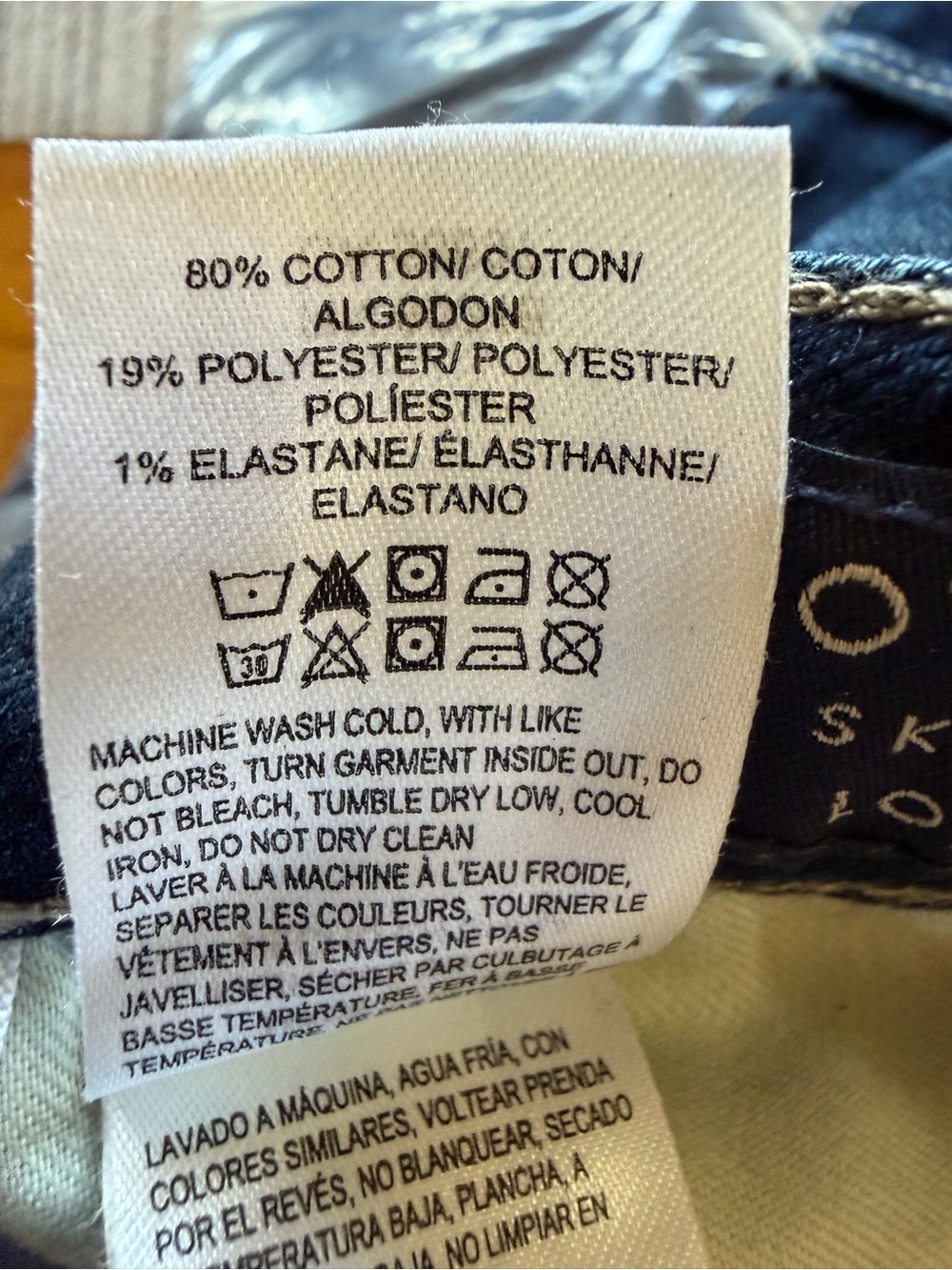 Lucky Brand Navy Blue Skinny Jeans - Picture 7 of 7